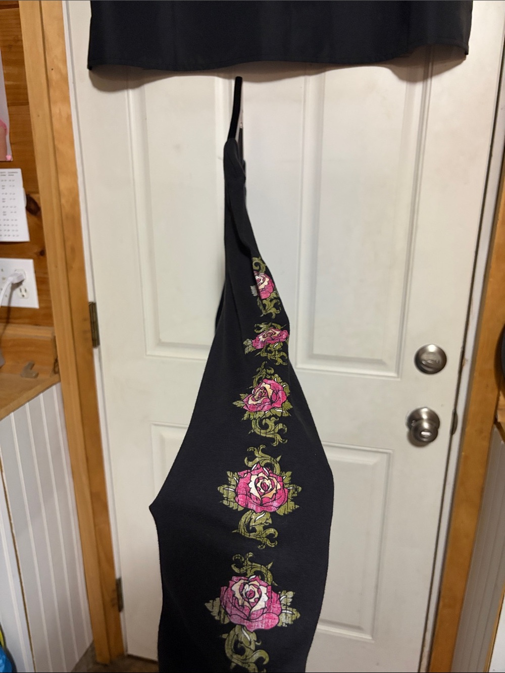 Y2K Harley Davidson Black Long Sleeve Pink Rose Graphics Back Logo - Picture 5 of 8